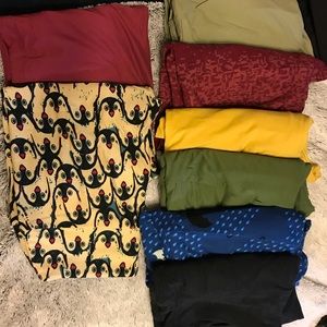 Lot of lularoe tall & curvy leggings